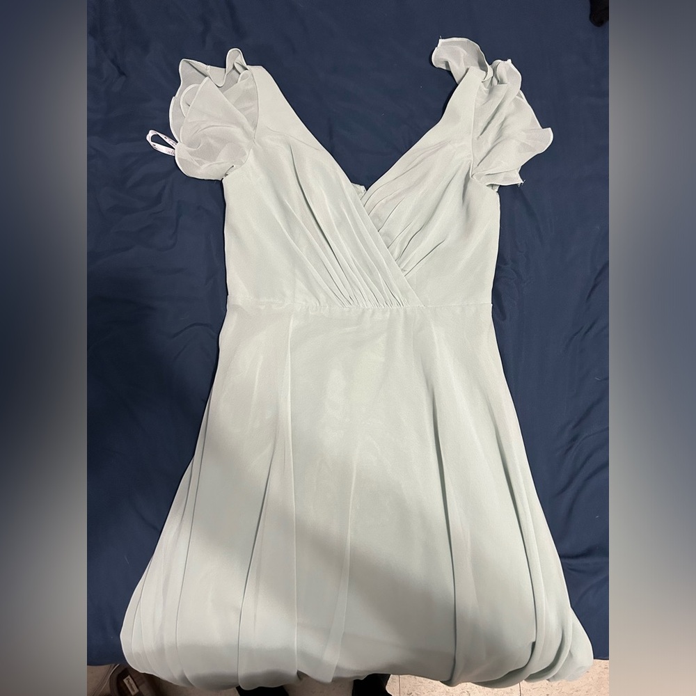 Sage Bridesmaids dress size 10R